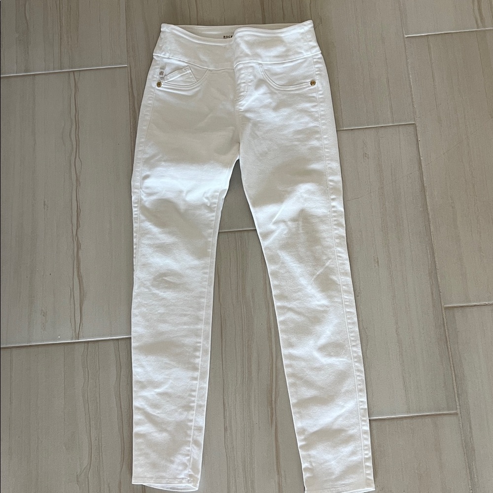 Rock & Republic White Skinny Jeans